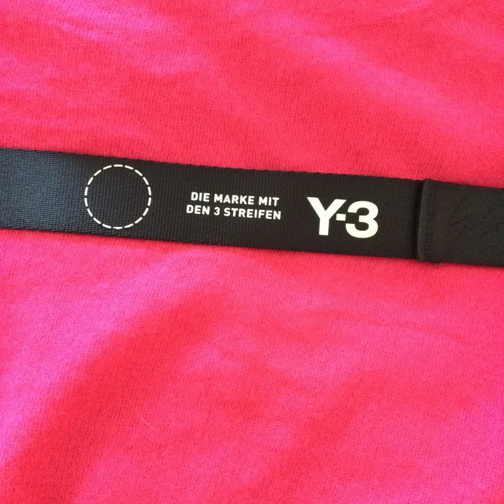 Y-3 Yohji Yamamoto Black Belt - Picture 3 of 3